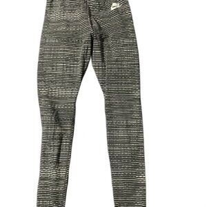 Nike Monochrome Striped Leggings